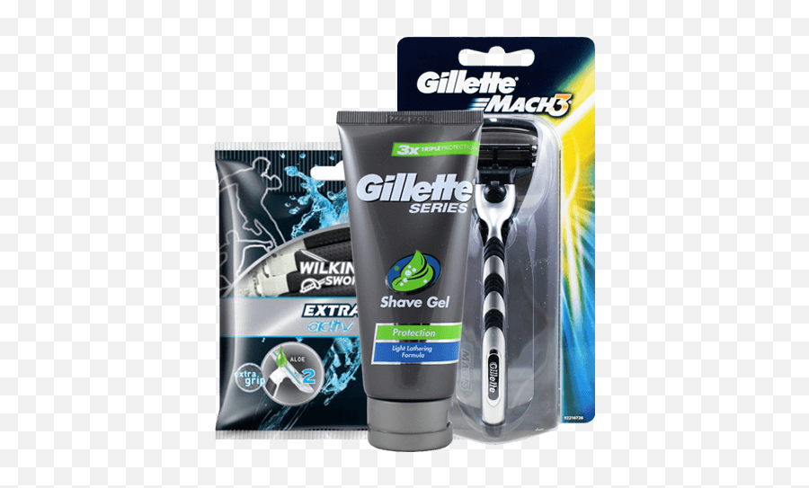 Mens Wholesale Toiletries - Harrisons Direct Gillette Mach 3 Emoji,Razor Emoji