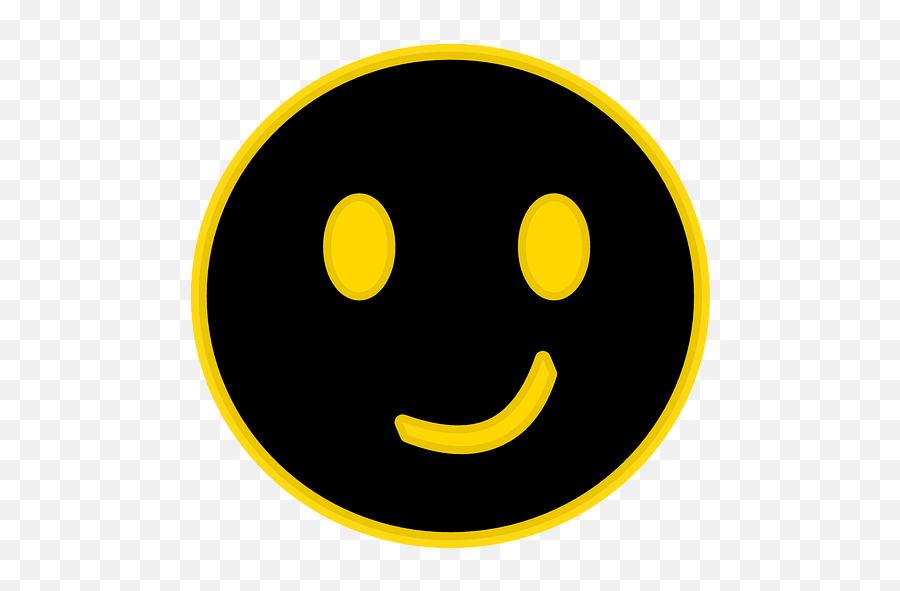 Smiley Face Crooked Inverted - Happy Emoji,Upside Down Smiley Emoticon