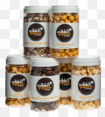 Nikkis Gourmet Popcorn Samplers - Food Storage Emoji,Emoji Popcorn Cups