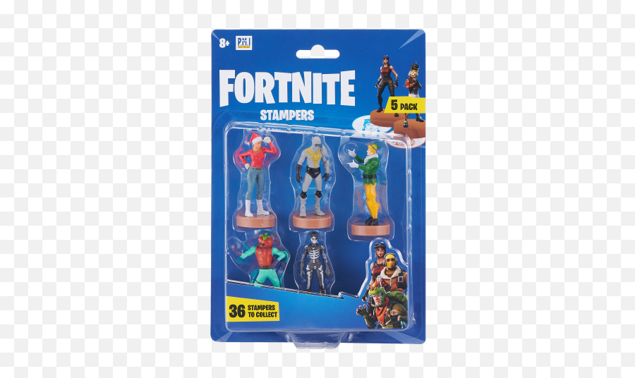 Details About Epic Games Fortnite Official Figural 24 Stampers 1 Random Blister Pack Of 5 - Fortnite Stampers 5 Pack Emoji,The Emoji Movie Toys