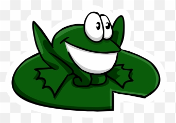 Frog Pin Club Penguin Wiki Fandom - Happy Emoji,Frog Emoji Hat