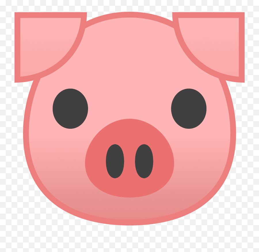 Pig Face Icon - Pig Face Png Emoji,Emoji Animals