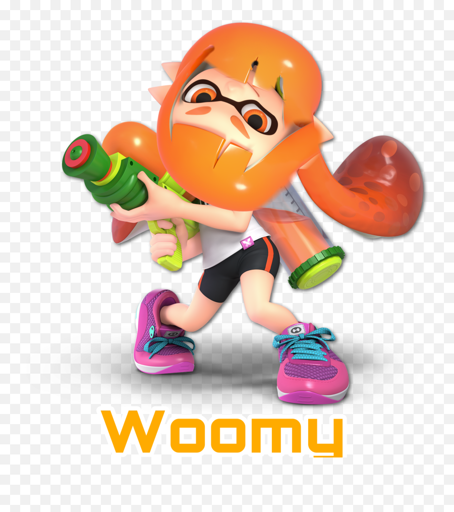 Woomy Inkling Sticker - Nintendo Switch Game Characters Emoji,Inkling Emoji