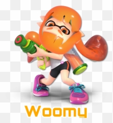 Woomy Inkling Sticker - Nintendo Switch Game Characters Emoji,Inkling Emoji