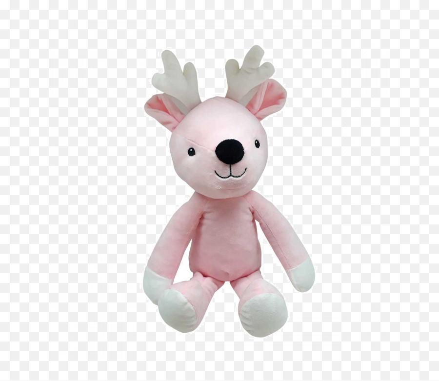 Deer Plush Pink - Soft Emoji,Toy With My Emotions