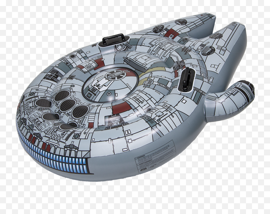 Pool Float - Millennium Falcon Pool Float Emoji,Emoji Floating In Pool