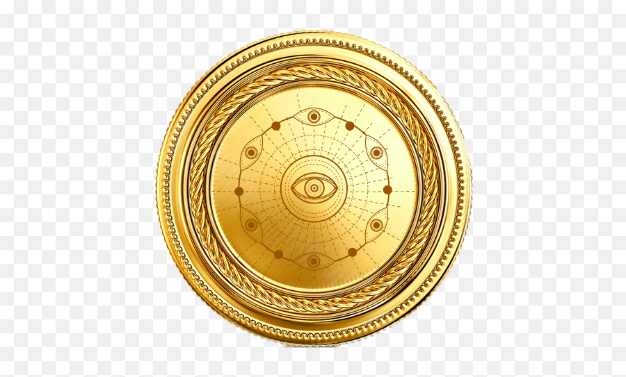 The Golden Talisman Of Fate - Vector Gold Medal Png Emoji,Where Is Jealousy On The Wheel Of Emotions