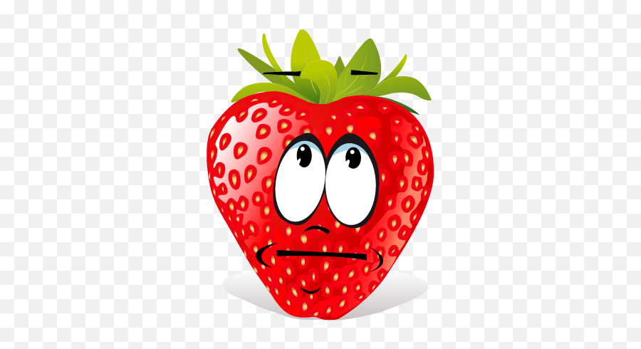 Strawberry Sp Emoji By Toprank Games - Strawberry Cartoon,Fresh Emoji
