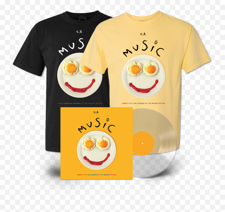Music - Songs From And Inspired By The Motion Picture Clear Tee Shirt Sia Music Emoji,Soul Food Emoticon