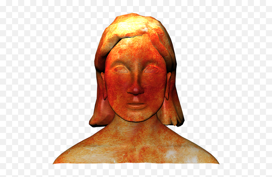 Myself - Hair Design Emoji,Sculpture Distress Emotion