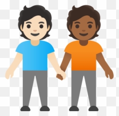 Piel Claro Y Tono De Piel Oscuro Medio - Imagenes De Dos Personas Con Diferentes Tonos De Piel Emoji,Imagenes De Emojis De/caras Con Manos