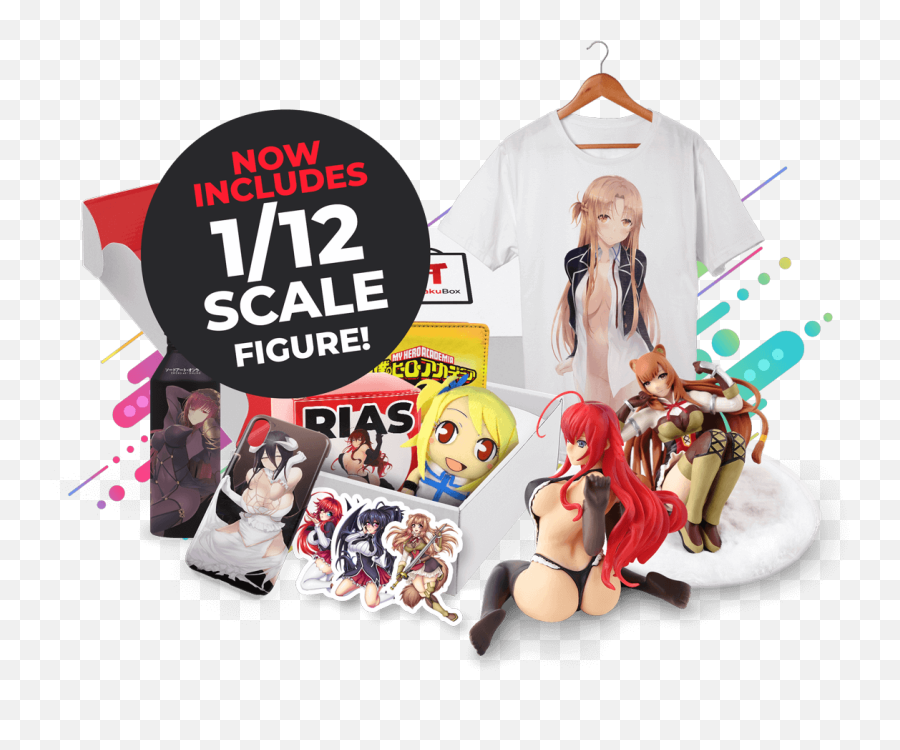 The Only Anime Crate With Figures - Otaku Box Emoji,Otaku Emotion Mask