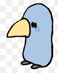 Birb Bird Cartoon Made Sticker - Soft Emoji,Birb Emoji
