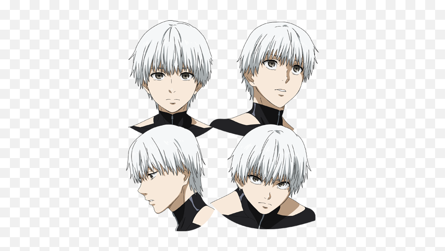 2015 - Kaneki Ken De Profil Emoji,Anime Hair Cowlicks Emotion