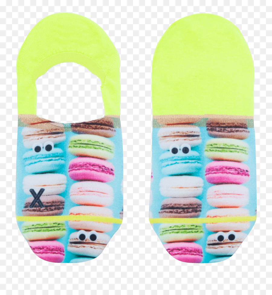 Macarons Invisible - Xpooos Emoji,Girls Emoji Knee Socks