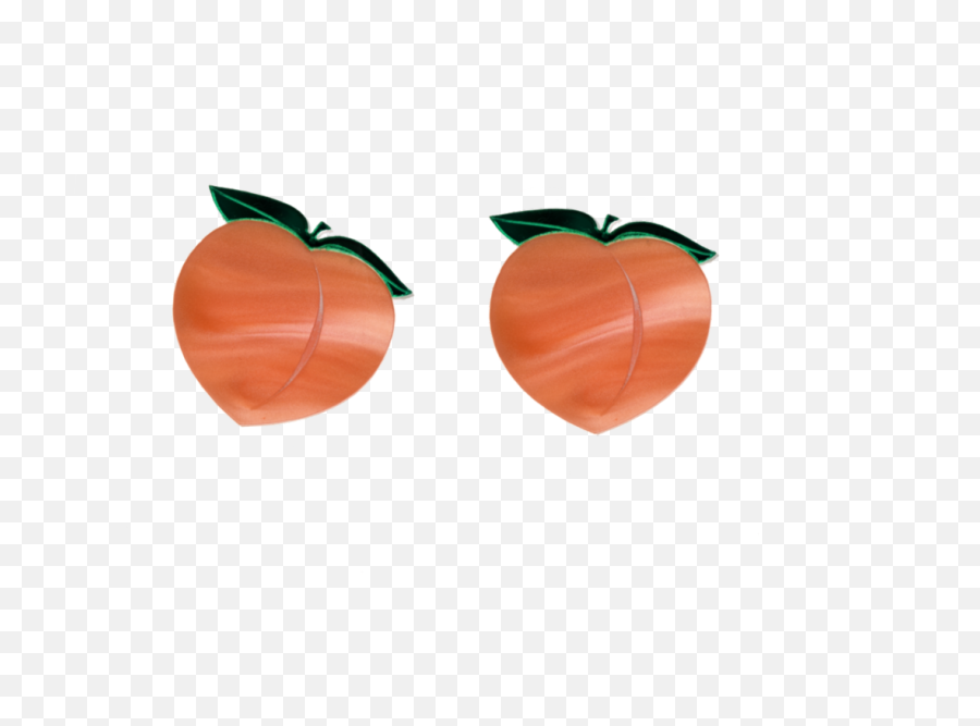 Pin On Nylonshop - Peach Earrings Emoji,Ford Mustang Emojis