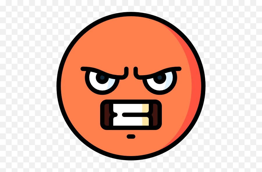 Enojado - Wide Grin Emoji,Imagen De Emotion Enojado
