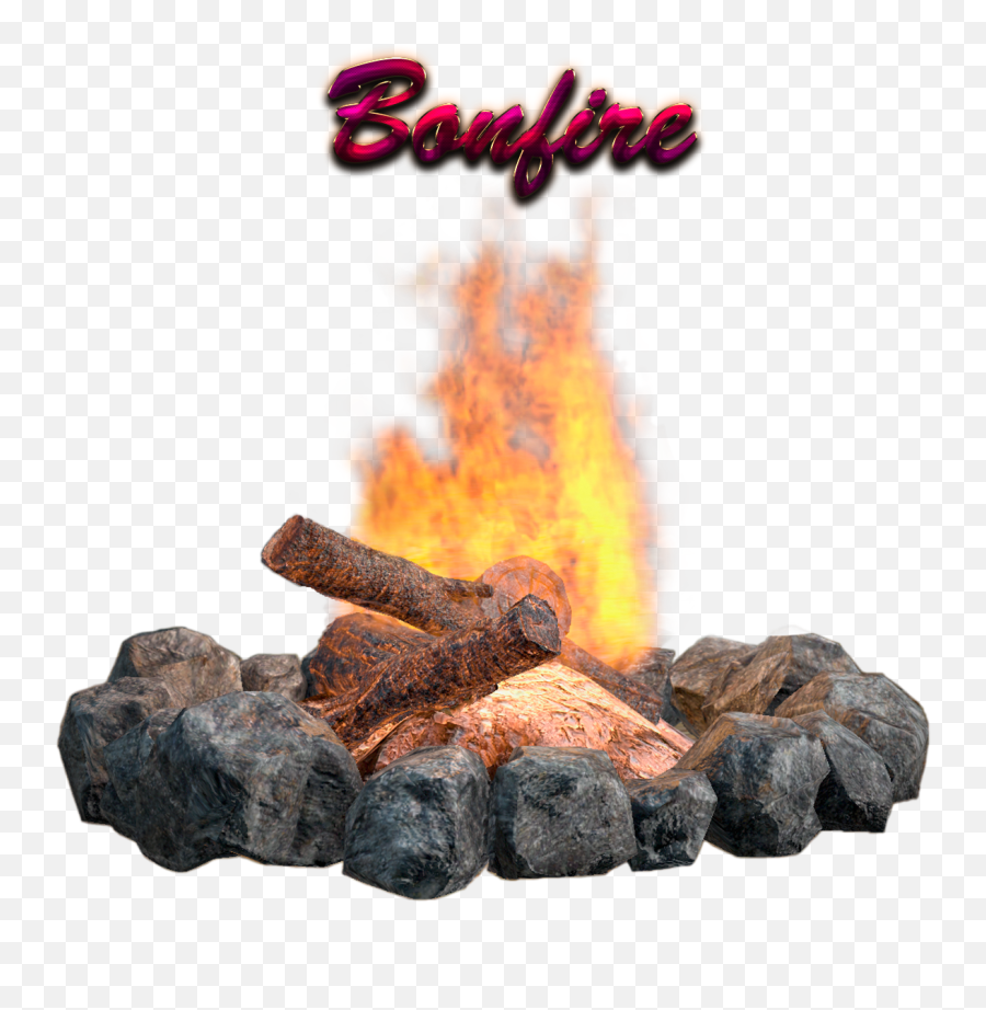Download Hd Bonfire Download Png - Png Camping Fire Transparent Backgrounds Emoji,Bonfire Emoji