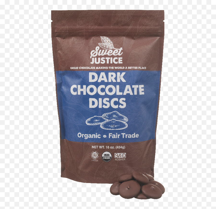 Sweet Justice Dark Chocolate Discs - Instant Coffee Emoji,Chocolate Substitute For Emotions