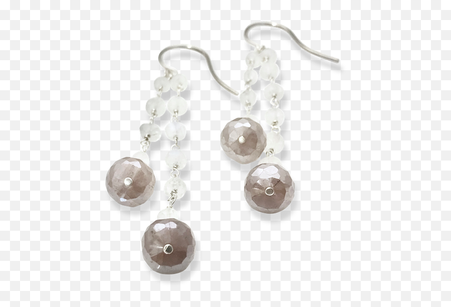 Dangle Mystic Moonstone Earrings - Formia Design Custom Jewelry Solid Emoji,Emotion Bracelet As Seen On Nickelodeon