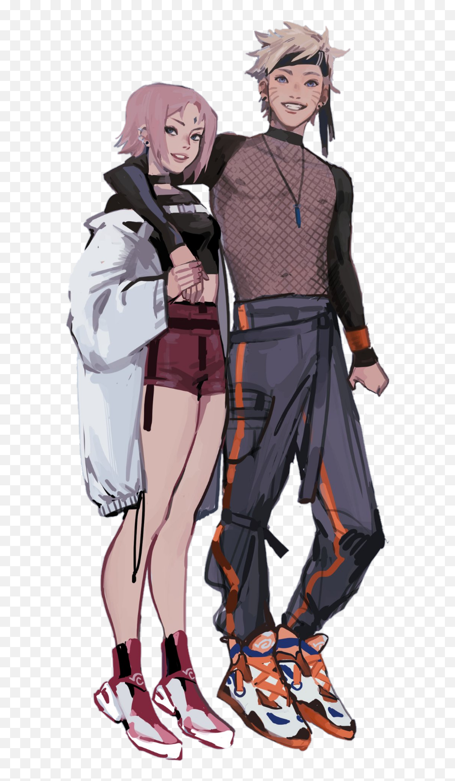 Narusaku Sakura Naruto Sticker By Ximenax - Fictional Character Emoji,Sexy Emoji Costume