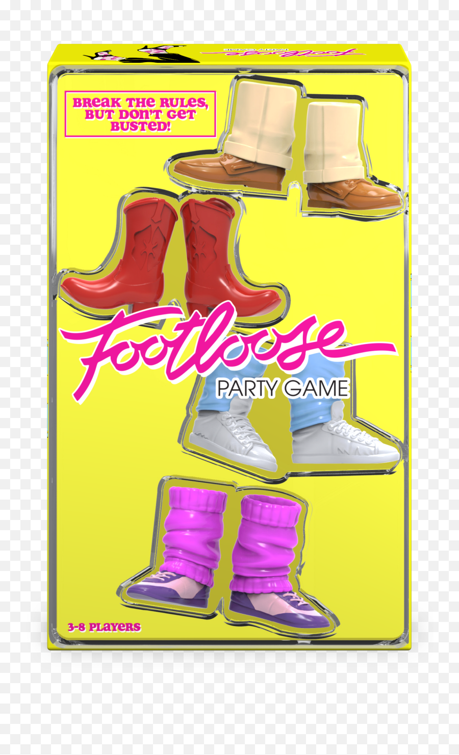 Funko Games Footloose Party Game Emoji,Cowboy Emoji Body