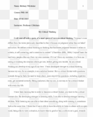 Example Of Critical Thinking Essay - Slide Share Emoji,Spanish Subjunctive With Verbs Of Emotion Worksheet