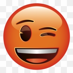 Emoji U2013 The Official Brand Winking Face Variant Orange - Smiley Face Png Rainbow,Wink Tongue Emoji