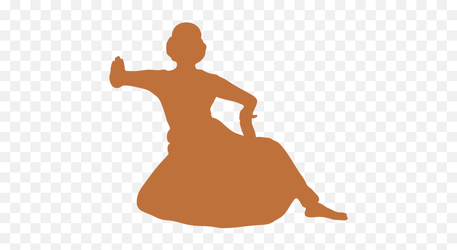 Female Indian Dancer Silhouette Transparent Png U0026 Svg Vector Emoji,Dance Emojis