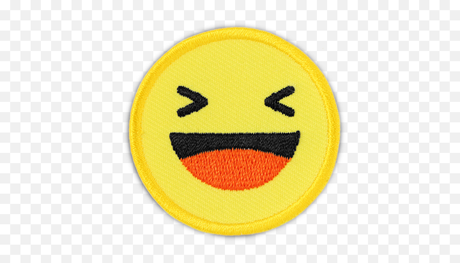 Fb U0027haha Emojiu0027 Patch - Me Encanta Reacciones De Facebook Png,Evil Eye Emoji