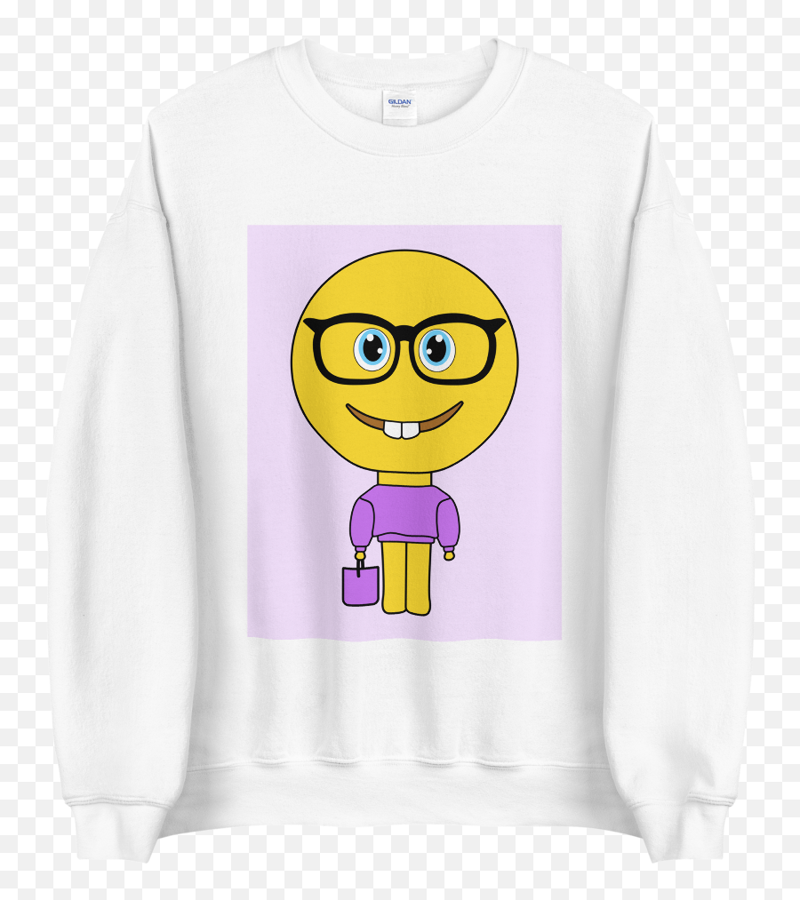 Nerd Emoji Sweatshirt Rootsalute,Nerd Emojio
