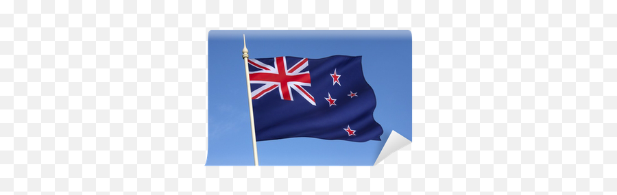 Wall Mural Flag Of New Zealand - Pixersus Emoji,Us State Flag Emojis