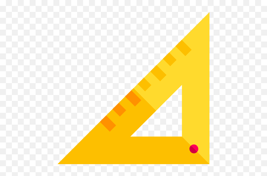 Ruler - Free Edit Tools Icons Emoji,Triangle With Line Emoji