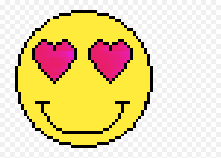 Pixilart - Heart Emoji By Anonymous,Yellow Circle Heart Emoji