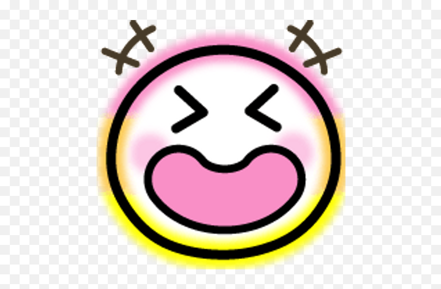 Sticker Maker - Kawaii Emojis 7,Crying And Rolliing Emoji