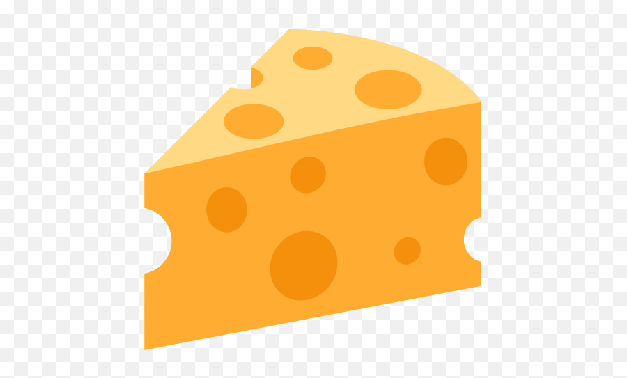 Cheese Wedge Emoji - Transparent Cheese Emoji,Swiss Flag Emoji