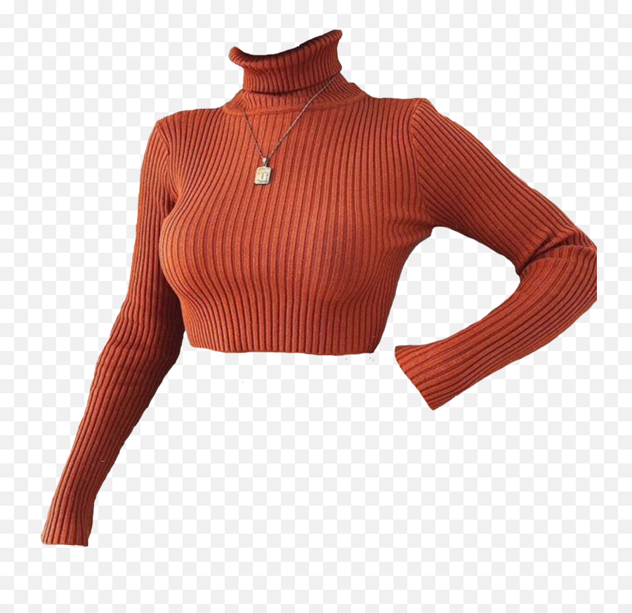 The Most Edited Turtleneck Picsart - Long Sleeve Emoji,Funnel Cake Emoji