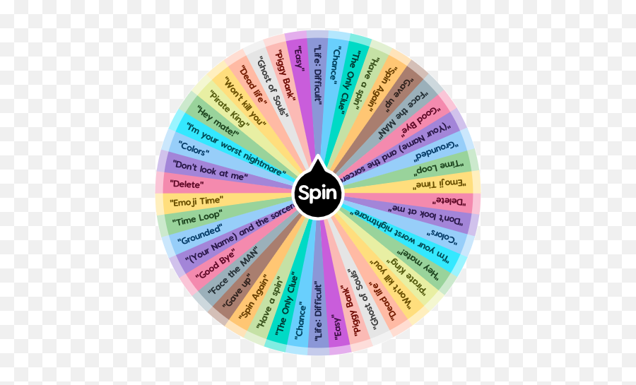 If You Were A Movie Title Spin The Wheel App - Btd6 Tier 6 Towers Emoji,Emoji Name