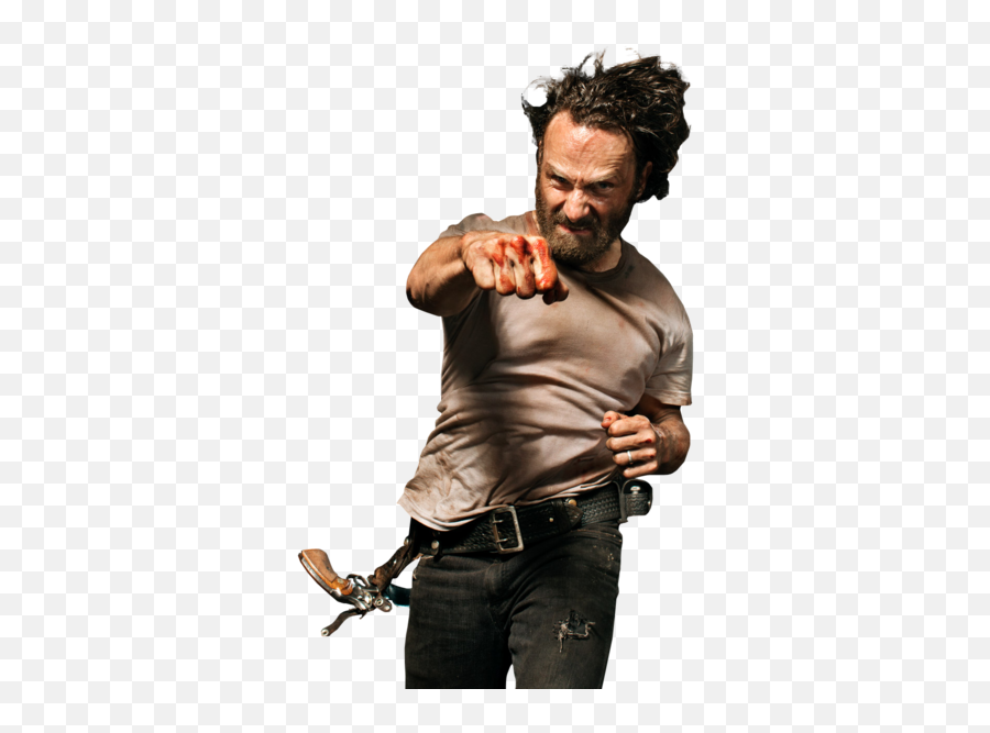 Rick Grimes From The Walking Dead Png Official Psds - Walking Dead Rick Grimes Png Emoji,Emoji Walking Dead