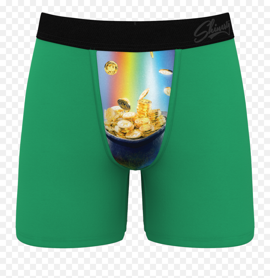 Pot Of Gold Ball Hammock Pouch - Pot Of Gold At The End Emoji,Underwear Emoji