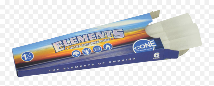 Elements 1 Prerolled Cones - 30 Pack Toothpaste Emoji,Lean And Dab Emoji