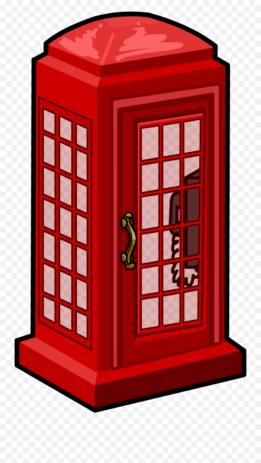 Clipart Telephone Cabin Clipart - Transparent Telephone Booth Clipart Emoji,Phone Booth Emoji