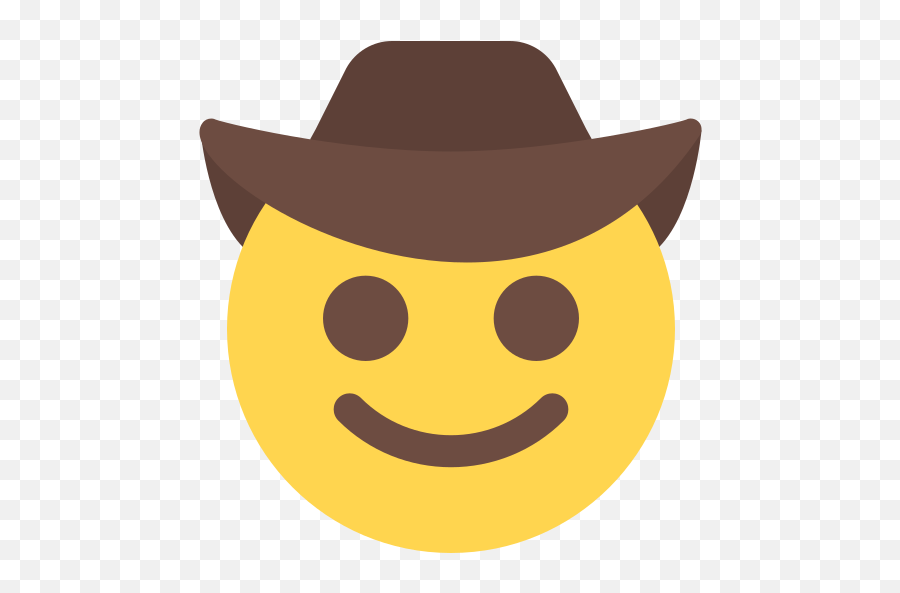 Cowboy - Cowboy Emoji Png,Fedora Emoticon
