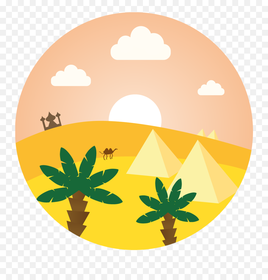 Desert Clipart Arab Desert - Fresh Emoji,Desert Emoji