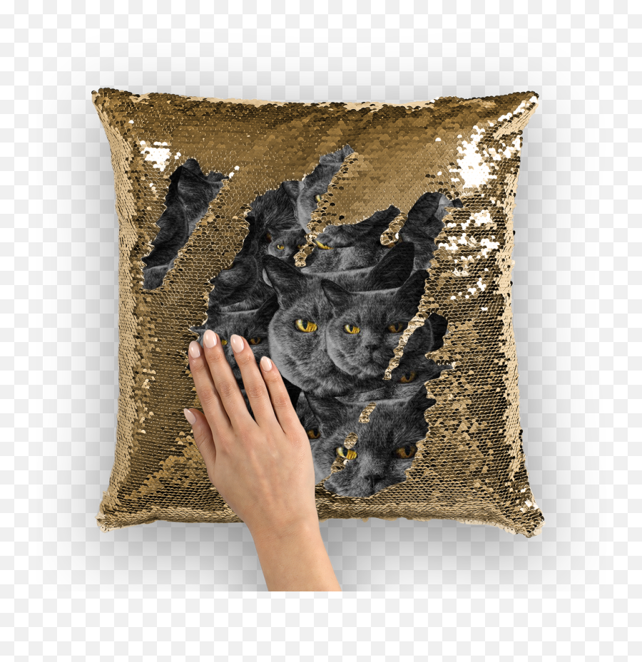 Your Face Custom Sequin Cushion Cover - Customized Throw Pillow Designs In Nigeria Emoji,Emoji Cushions