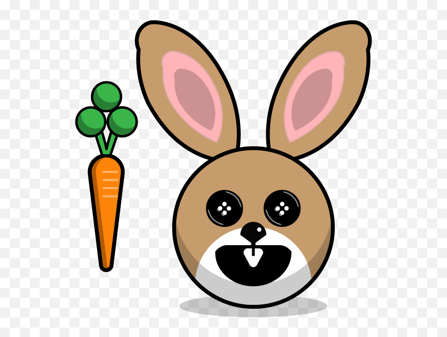 Hunny Bunnys Stickers - Rabbit Emoji Meme By Akura Shande,Emoji Mems