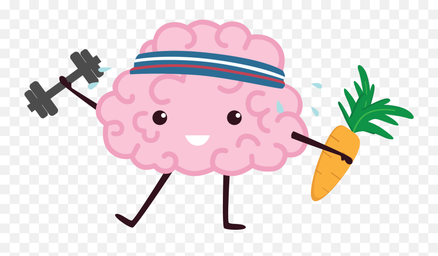 Healthy Clipart Healthy Brain Healthy Healthy Brain - Healthy Brain Cartoon Emoji,Rewind Clock Emoji