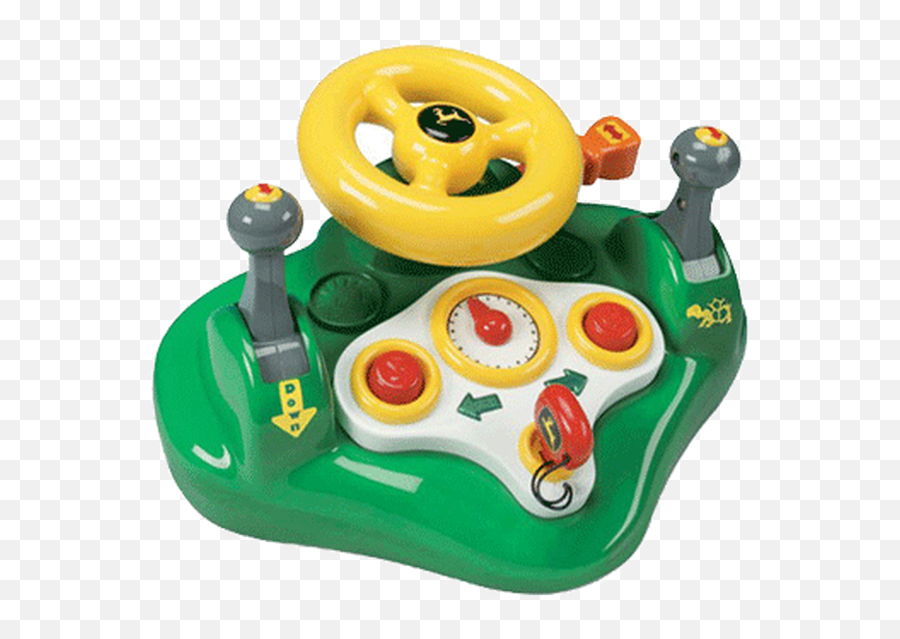 Ertl John Deere Busy Driver - Steering Wheel Toy Emoji,Syracuse Emoticon