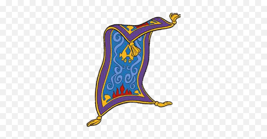 Aladdins Magic Carpet Transparent Png - Dessin Tapis Volant Aladdin Emoji,Magica Carpet Emoji