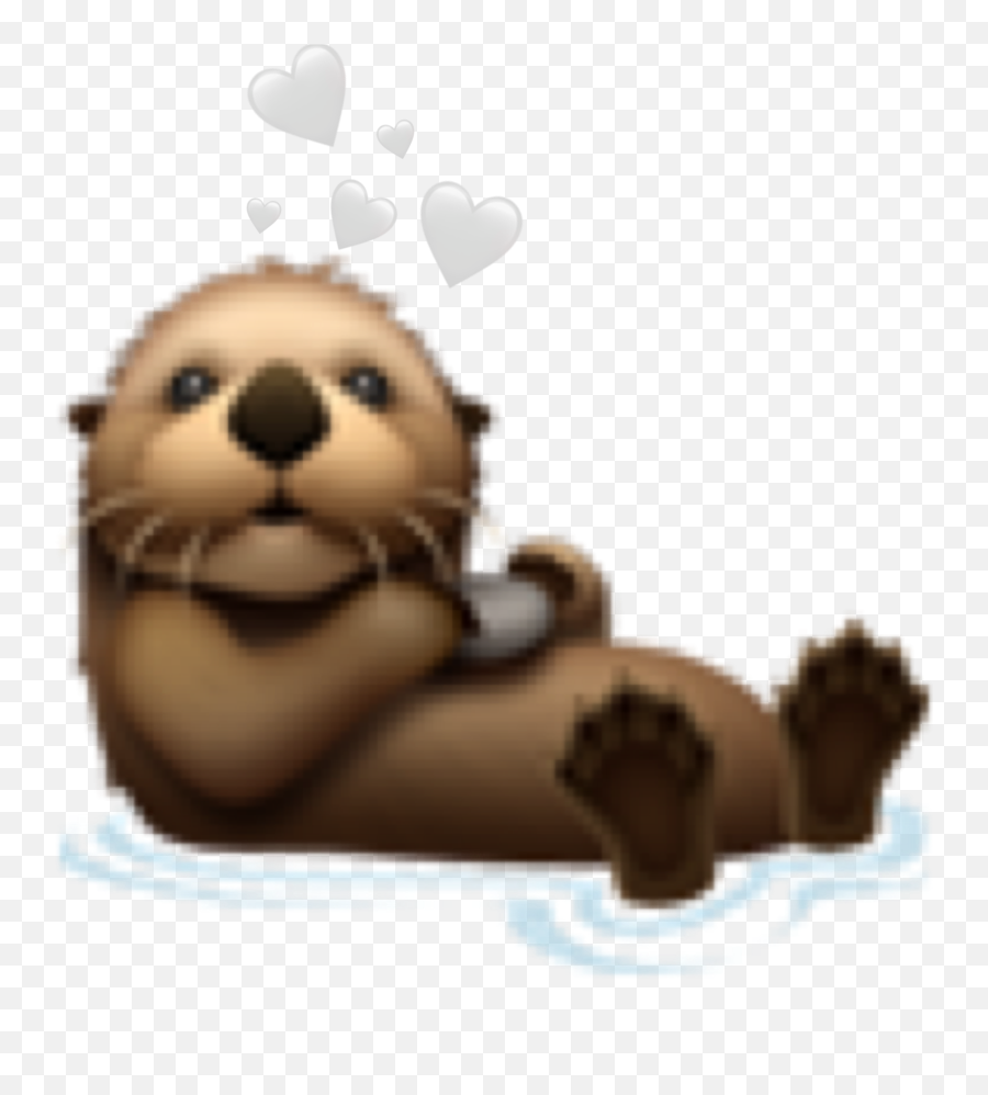 Otter Emoji Sticker - Otter Emoji,Otter Emoji